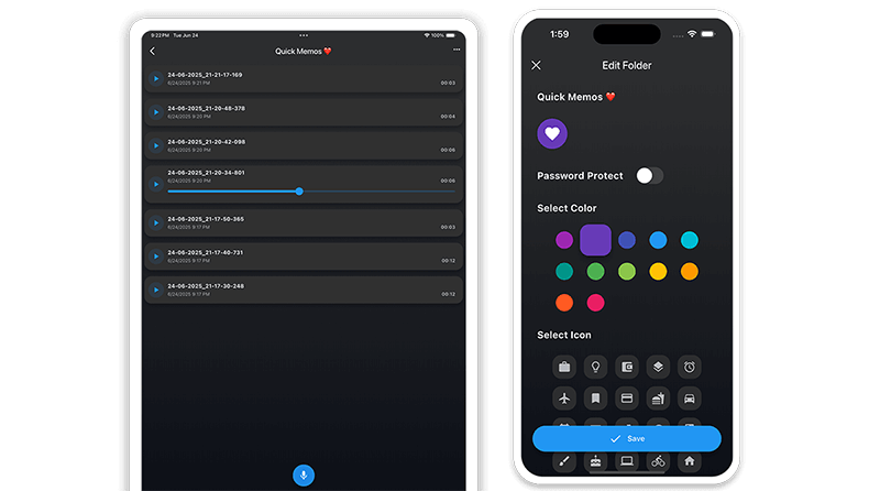 Voice Memo Vault